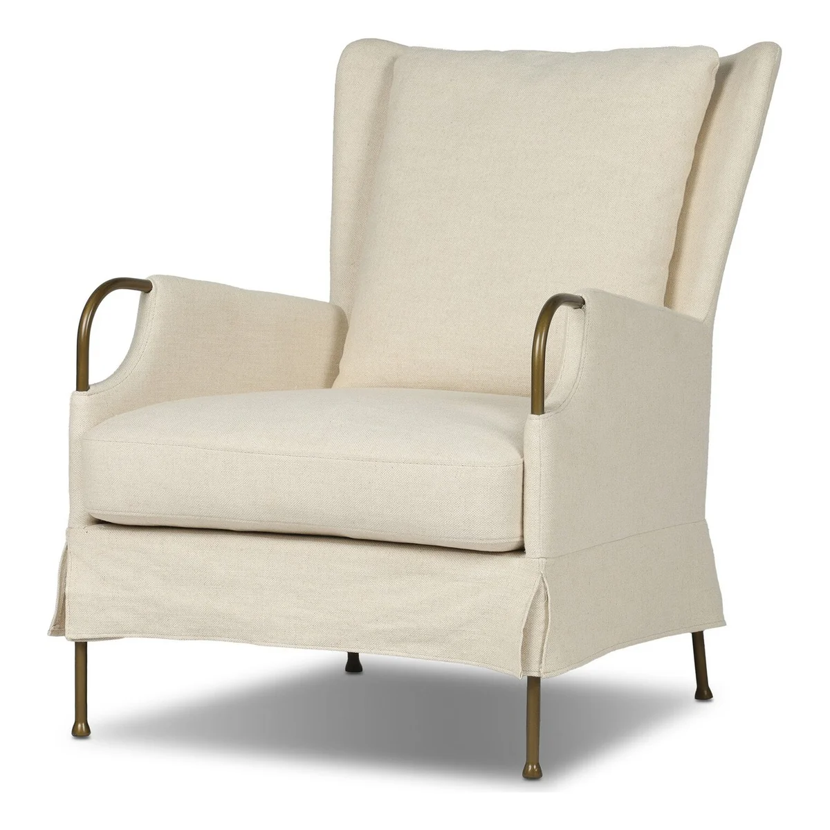 Four Hands Jenaya Bergamo Parchment Chair