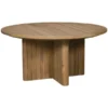 Vanguard Furniture Horizon Natural Teak Outdoor Round Dining Table